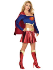 Super Girl Lycra Shiny Metallic zentai suit